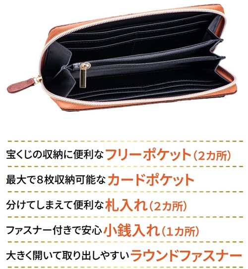 金運馬蹄財布